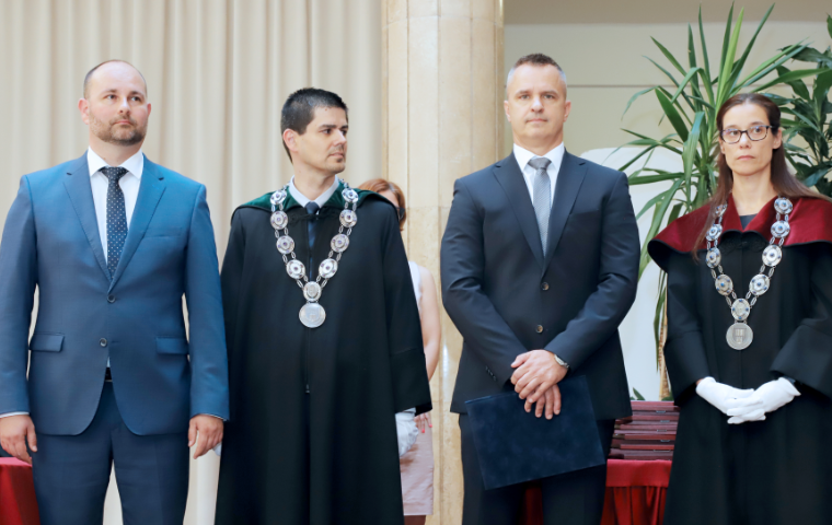 Egyetemi kitüntetést kapott Horváth Balázs