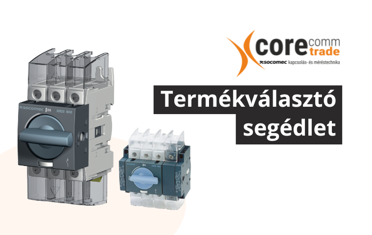 Termékválasztó segédlet a CoreComm Trade-től
